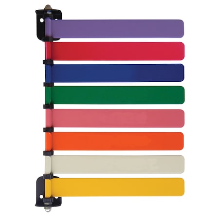 Omnimed Room ID Flag System, Std 8 Color Set (Quickly & Clearly Alert Staff to 291818